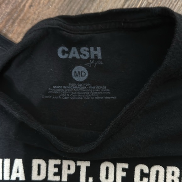 Johnny Cash Folsom Prison tshirt - Picture 3 of 6